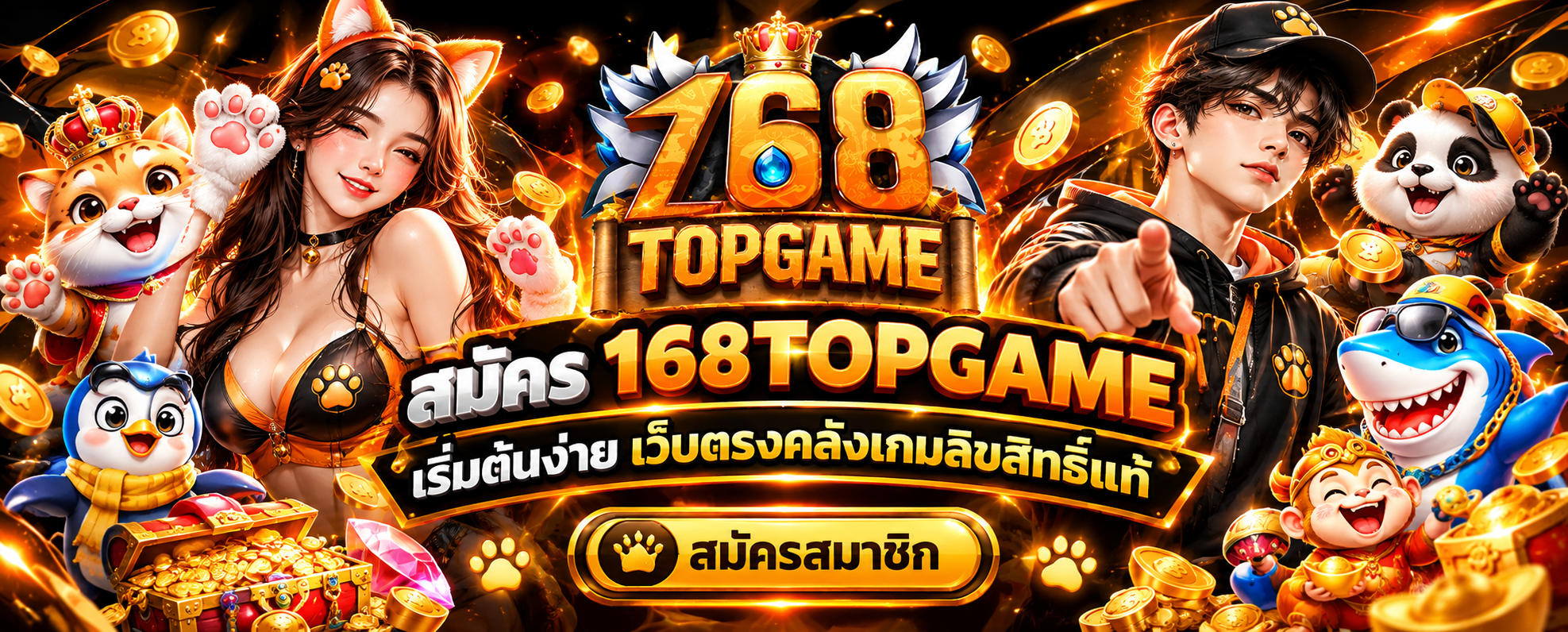 สมัคร 168TOPGAME