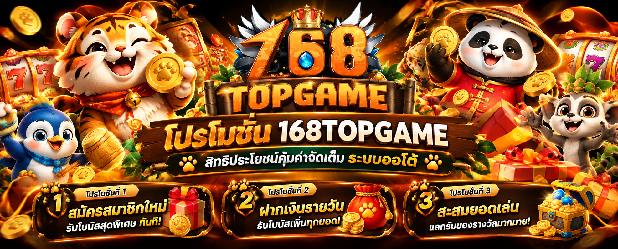 โปรโมชั่น 168TOPGAME